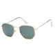 Unisex Metal Frame Multicolor Sunglasses Retro Sunglasses