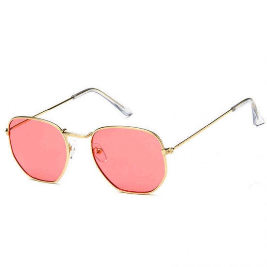 Unisex Metal Frame Multicolor Sunglasses Retro Sunglasses