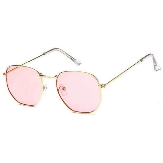 Unisex Metal Frame Multicolor Sunglasses Retro Sunglasses