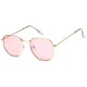 Unisex Metal Frame Multicolor Sunglasses Retro Sunglasses