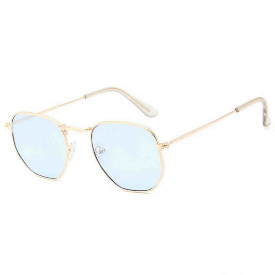 Unisex Metal Frame Multicolor Sunglasses Retro Sunglasses