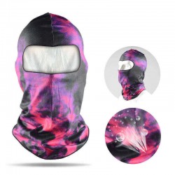 Unisex Multicolor Printing Anti-UV Motorcycle Hat Outdoor Bicycle Hood Cool Riding Mask Balaclava