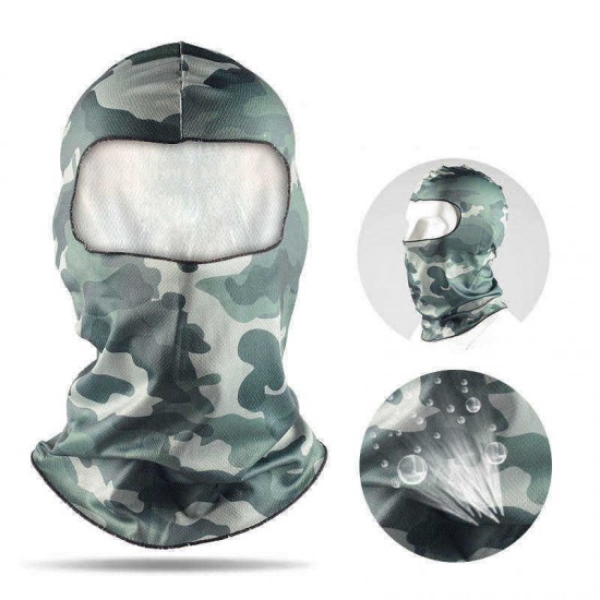 Unisex Multicolor Printing Anti-UV Motorcycle Hat Outdoor Bicycle Hood Cool Riding Mask Balaclava