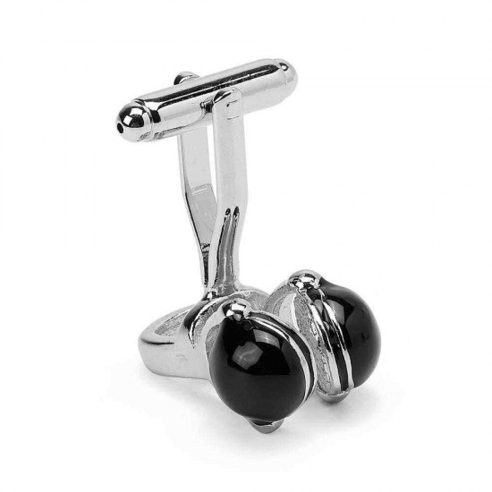 Unisex Musical Instrument CD Earphones Personal Stereo Cufflinks