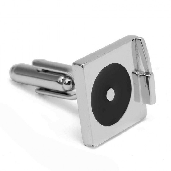 Unisex Musical Instrument CD Earphones Personal Stereo Cufflinks