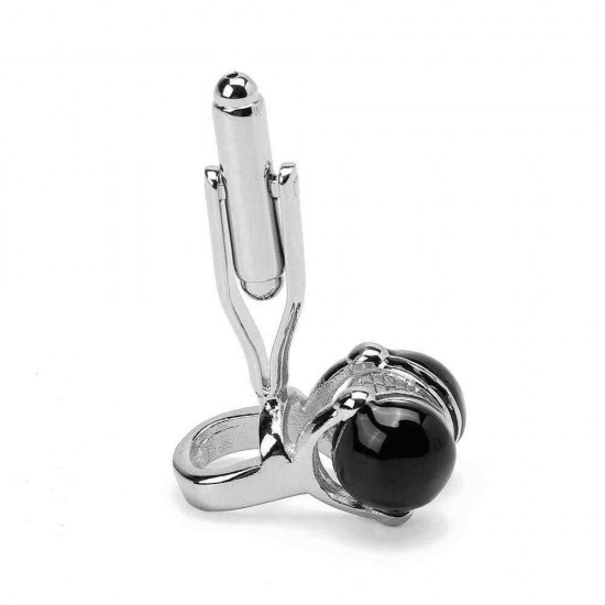 Unisex Musical Instrument CD Earphones Personal Stereo Cufflinks