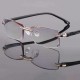 Unisex New Frameless Resin Anti-blue Reading Glasses Diamond Trimming Anti-blue Light Glasses