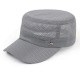 Unisex Outdoor Fishing Hat Sun Visor Sun Flat Hats Breathable Mesh Flat Cap Military Cap