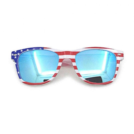 Unisex Patriotic Polarspex Polarized 80's Retro Classic Trendy Stylish Sunglasses