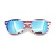 Unisex Patriotic Polarspex Polarized 80's Retro Classic Trendy Stylish Sunglasses