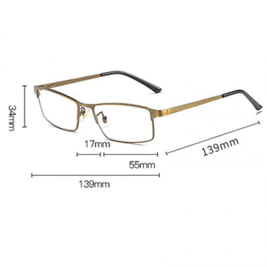 Unisex Progressive Multifocal Reading Glasses Anti-Blue-ray Near Dual-use Anti-radiation Glasses