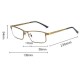 Unisex Progressive Multifocal Reading Glasses Anti-Blue-ray Near Dual-use Anti-radiation Glasses