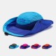 Unisex Quick-drying Fisherman Hat Foldable Visor Hat With Embroidery Bucket Hat