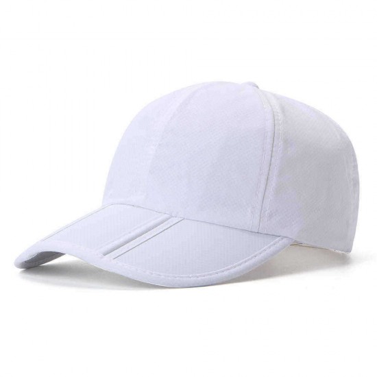 Unisex Quick-drying Vogue Baseball Cap Sunshade Casual Outdoors Foldable Cap