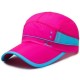 Unisex Quick-drying Washed Baseball Cap Adjustable Mesh Cap Hat Outdoor Leisure Baseball Cap Fishing Sun Hat