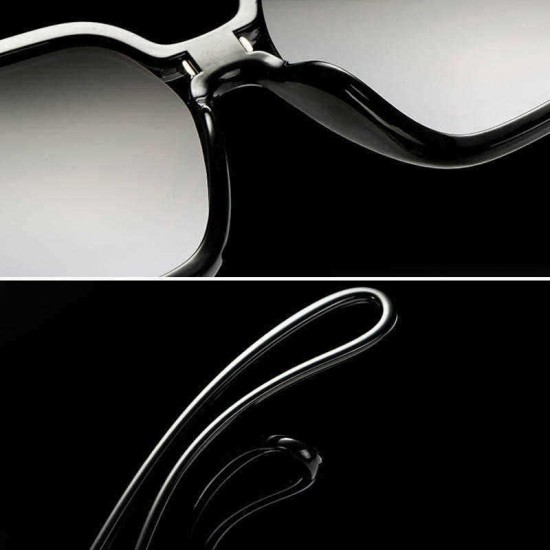 Unisex Retro Big Box New Sunglasses Contrast Color Sunglasses For Woman