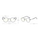 Unisex Retro Far Near Dual-use Reading Glasses Automatic Zoom HD Anti-fatigue Reading Glasses