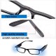 Unisex Rimmed Reading Glasses Eyeglasses Spectacal With LED Light Diopter Magnifier