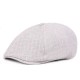 Unisex Summer Cotton And Linen Beret Caps Forward Caps Outdoor Travel Hats Solid Beret Cap