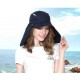 Unisex Summer Neck Visor Removable Breathable Baseball Cap Outdoor Casual Climbing Sunshade Cap