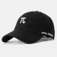 Unisex Summer Outing Sunshine Trend Baseball Cap Wild π Embroidered Outdoor Sunshade  Cap