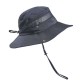 Unisex Summer Visor Bucket Hat Fisherman Hat Outdoor Climbing Breathable Sunscreen Cap