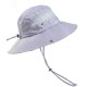 Unisex Summer Visor Bucket Hat Fisherman Hat Outdoor Climbing Breathable Sunscreen Cap