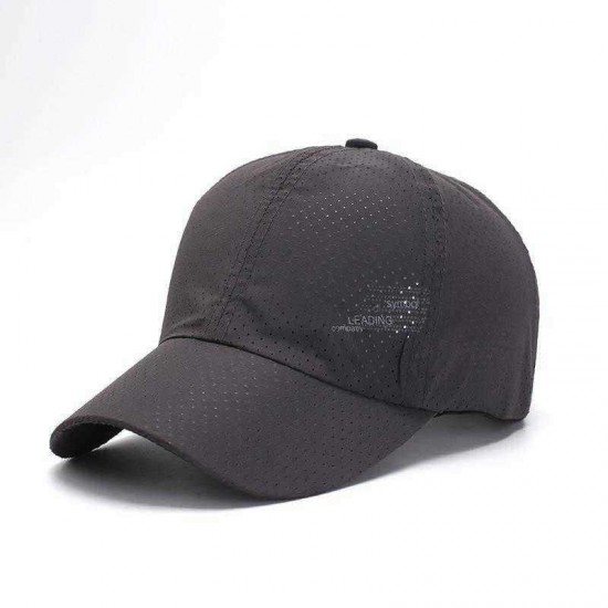 Unisex Sunscreen Mesh Breathable Sunshade Baseball Cap Outdoor Quick-drying Ultra-thin Cap