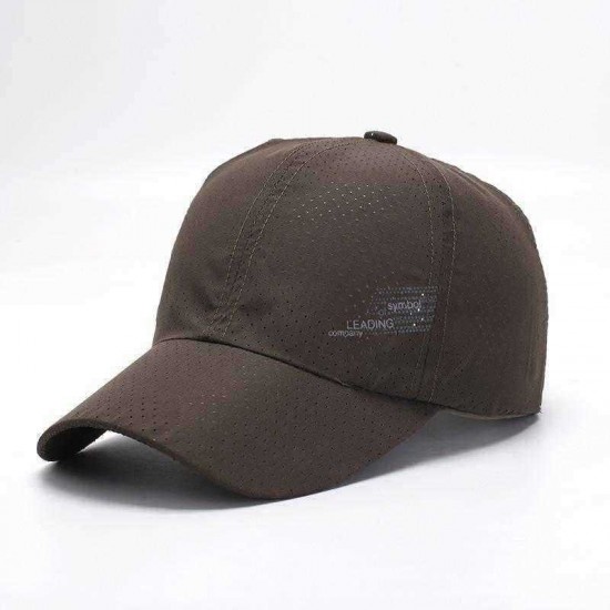 Unisex Sunscreen Mesh Breathable Sunshade Baseball Cap Outdoor Quick-drying Ultra-thin Cap