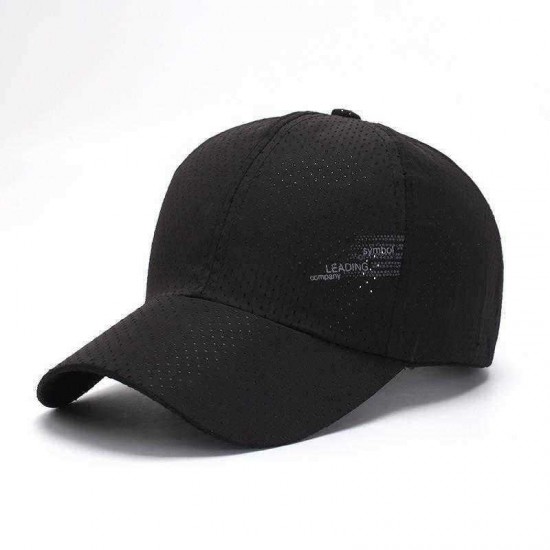 Unisex Sunscreen Mesh Breathable Sunshade Baseball Cap Outdoor Quick-drying Ultra-thin Cap