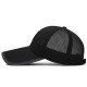 Unisex Sunshade Casual Mesh Cap Thin Cloth Breathable Baseball Cap Summer Leather Label Outdoor Fishing Long Sun Hat