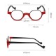 Unisex TR90 Fashion Round Frame Anti-fatigue HD Reading Glasses Presbyopic Hyperopia Glasses