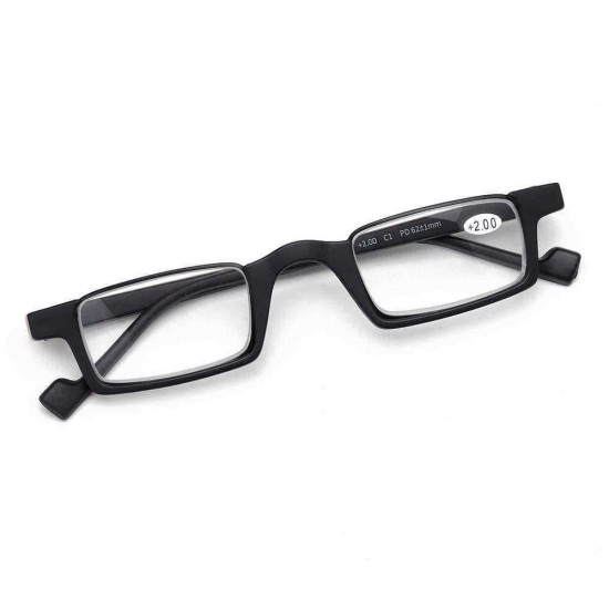 Unisex TR90 Frame HD Reading Glasses Farsighted Glasses Bendable Square Presbyopic Glasses