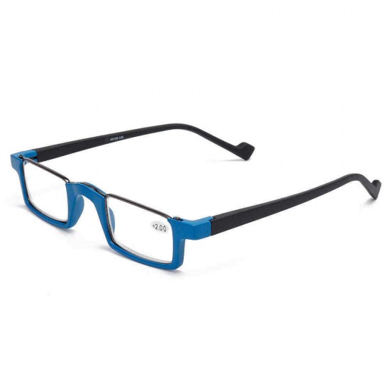 Unisex TR90 Frame HD Reading Glasses Farsighted Glasses Bendable Square Presbyopic Glasses