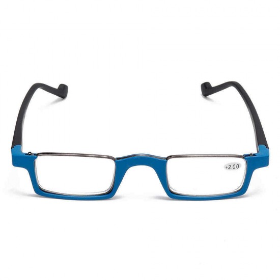 Unisex TR90 Frame HD Reading Glasses Farsighted Glasses Bendable Square Presbyopic Glasses