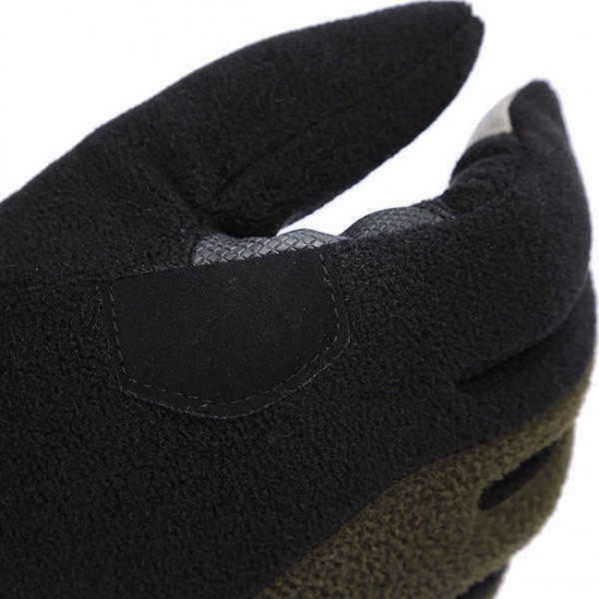 Unisex Thermal Fleece Driving Golves Outdooors Sports Cycling Screen Touch Adjustable Mittens