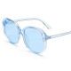 Unisex UV400 Big Frame Irregular Retro Sunglasses Deco Fashion Trend Eyeglasses