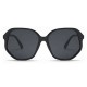 Unisex UV400 Big Frame Irregular Retro Sunglasses Deco Fashion Trend Eyeglasses