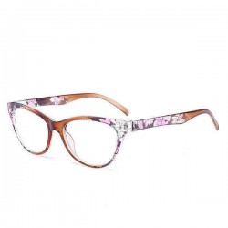 Unisex Ultra-Light PC Full Frame Glasses Reading Glasses HD Resin Eyeglasses