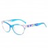 Unisex Ultra-Light PC Full Frame Glasses Reading Glasses HD Resin Eyeglasses