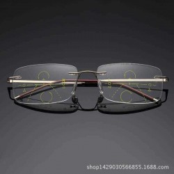 Unisex Ultra-light Smart Near-use Multi-focus Presbyopic Reading Glasses Eye Protection Glasses