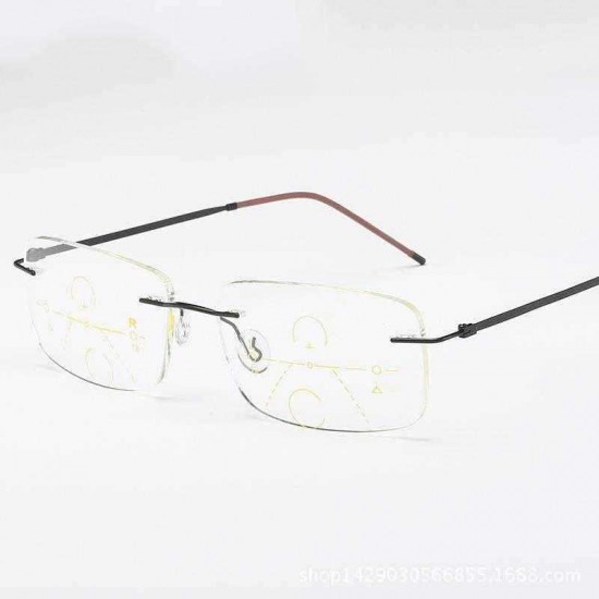 Unisex Ultra-light Smart Near-use Multi-focus Presbyopic Reading Glasses Eye Protection Glasses