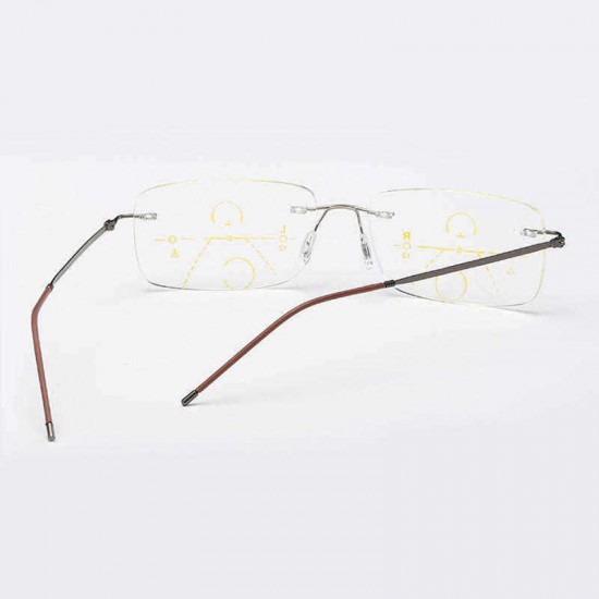 Unisex Ultra-light Smart Near-use Multi-focus Presbyopic Reading Glasses Eye Protection Glasses