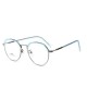 Unisex Ultra-light TR90 Retro PC Anti-fatigue Anti-blue Flat Mirror Optical Glasses