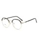 Unisex Ultra-light TR90 Retro PC Anti-fatigue Anti-blue Flat Mirror Optical Glasses