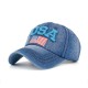 Unisex Vintage Patriotic Baseball Cap Stylish Distressed American Flag Cap Hat