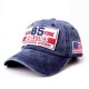 Unisex Vintage Patriotic Baseball Cap Stylish Distressed American Flag Cap Hat