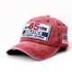 Unisex Vintage Patriotic Baseball Cap Stylish Distressed American Flag Cap Hat