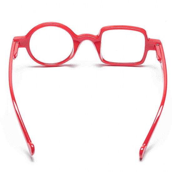 Unisex Vogue Irregular Full-frame Square Circle Round Resin Reading Glasses