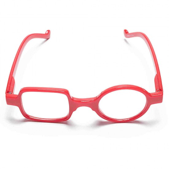 Unisex Vogue Irregular Full-frame Square Circle Round Resin Reading Glasses